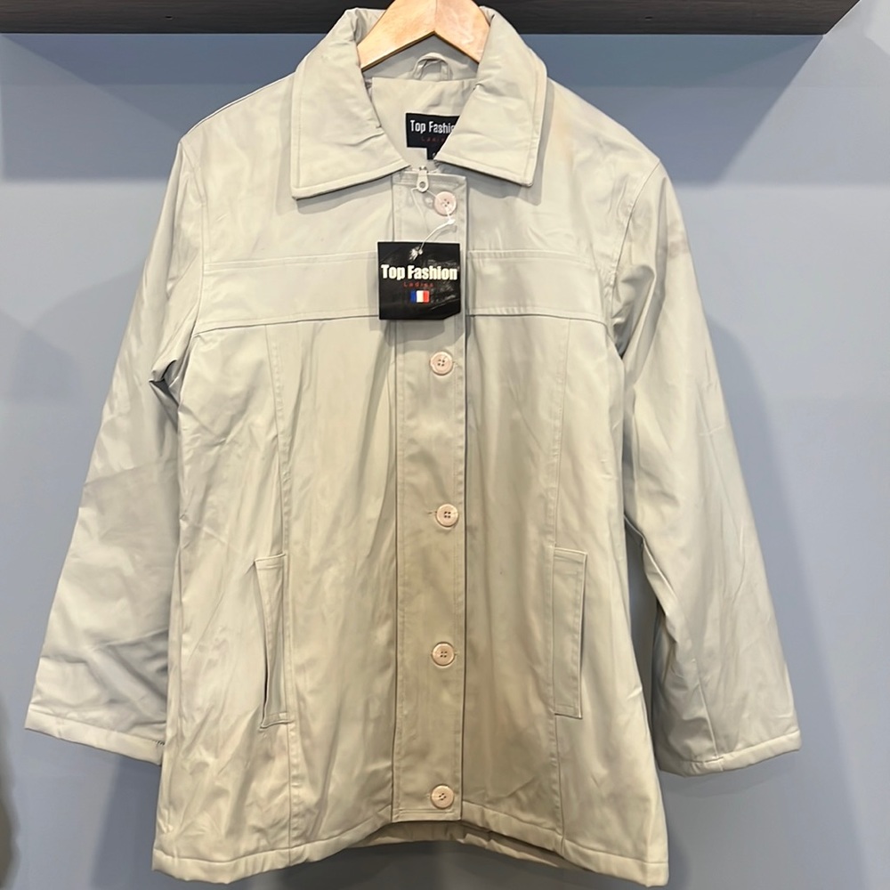 Top Fashion / Nude Rain Coat